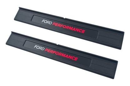 2015-2024 Mustang Ford Performance Inside Lower Door Sill Step Plates Pair