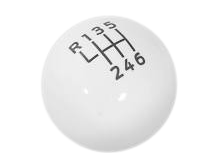 2015-2024 Mustang OEM Genuine Ford Bullitt White 6 Speed Shift Shifter Knob Ball