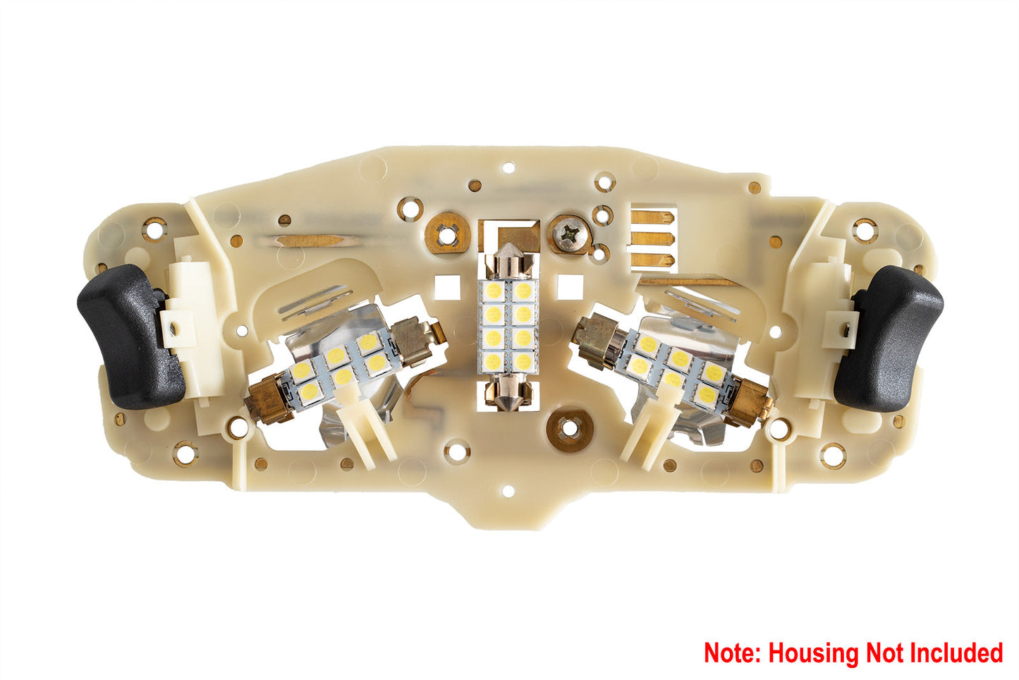 1994-2004 Ford Mustang Coupe Interior Dome Light Lens w/ Three LED Bulbs