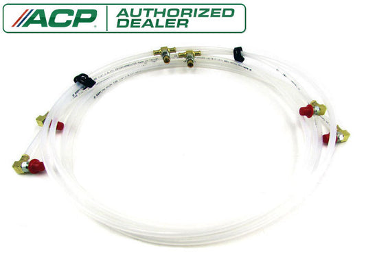 1983-1993 Mustang Convertible Top Lift Hydraulic Pump Upper & Lower Hose Set