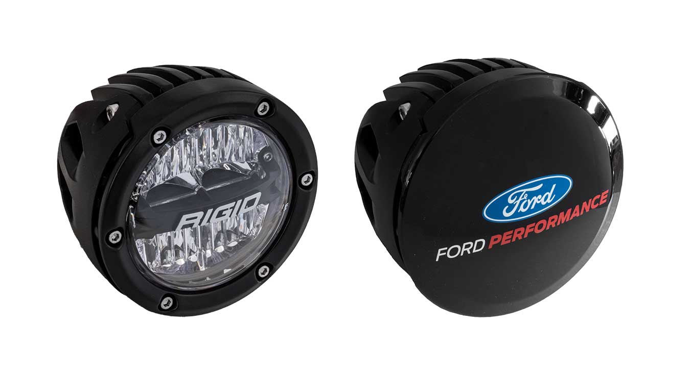 2021-2024 Bronco Ford Performance OEM M-15200K-BDML Dual Mirror Mounted Off Road LED Lights