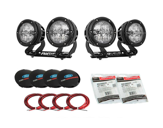 2021-2024 Bronco Ford Performance OEM M-15200K-BDML Dual Mirror Mounted Off Road LED Lights