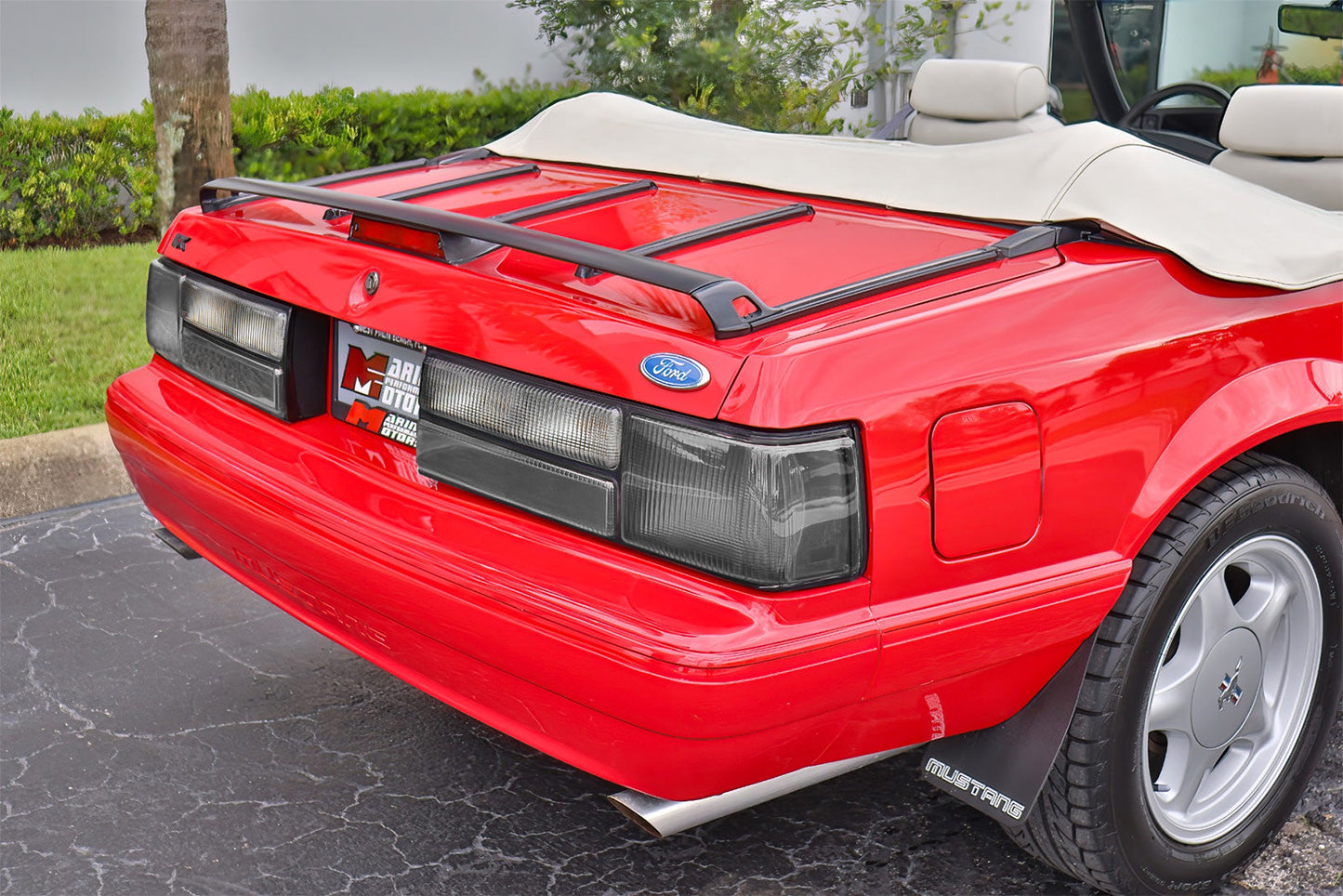 1983-1993 Ford Mustang LX Light Smoked Complete Taillights w/ Housings, LH RH Pair