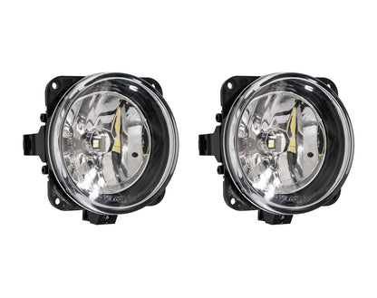 2003-2004 Mustang Cobra, 02-04 Focus SVT, 05-06 Escape Fog Lights w/ H10 LED Bulbs