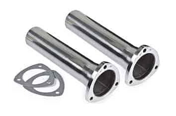 12-Inch Stainless Steel Reverse Cone Motorcycle Muffler - 1.5" Inlet, Performance Sound