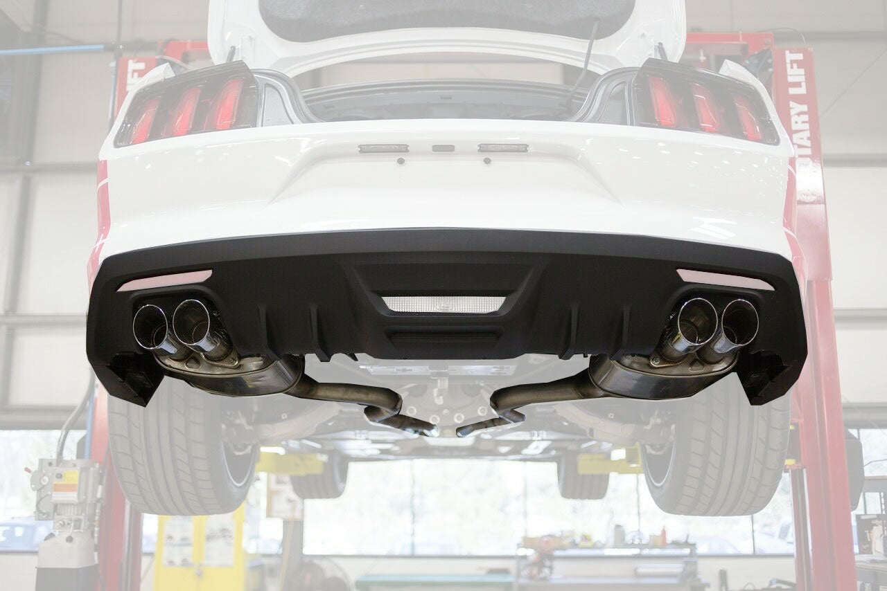 2015-2017 Mustang 2.3L Ecoboost Roush Quad Tip Exhaust System & Rear Valence