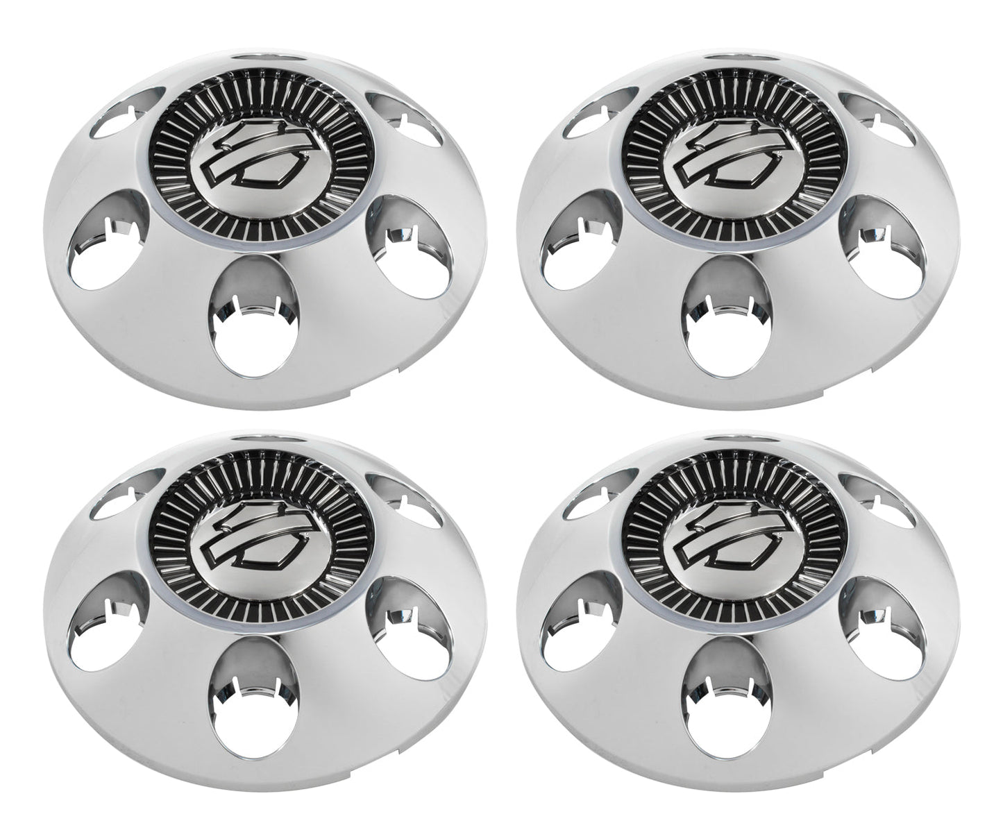 2007-2008 F-150 Genuine Ford Harley Davidson Wheel Center Hub Caps - Set of 4