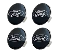 2015-2023 F-150 Truck Genuine Ford FL3Z-1130-L Black Wheel Center Caps Set of 4