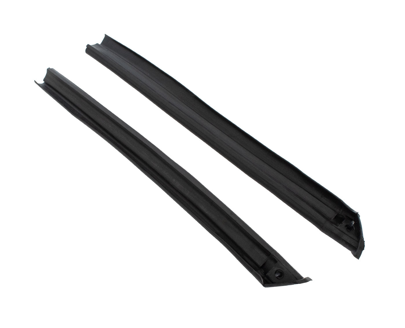 2005-2014 Mustang Convertible Top Rear Side Rail Rubber Weatherstrips Seals PR