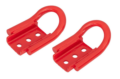 2021-2024 Bronco Ford Performance OEM M-18954-BTHR Red Rear Tow Hooks Pair