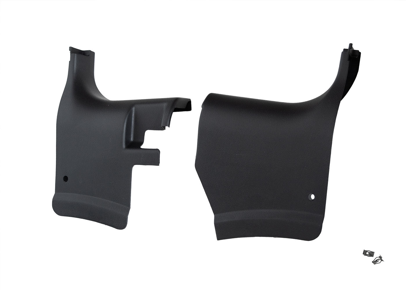 1994-2004 Ford Mustang Black Interior Lower Kick Panels LH & RH Pair