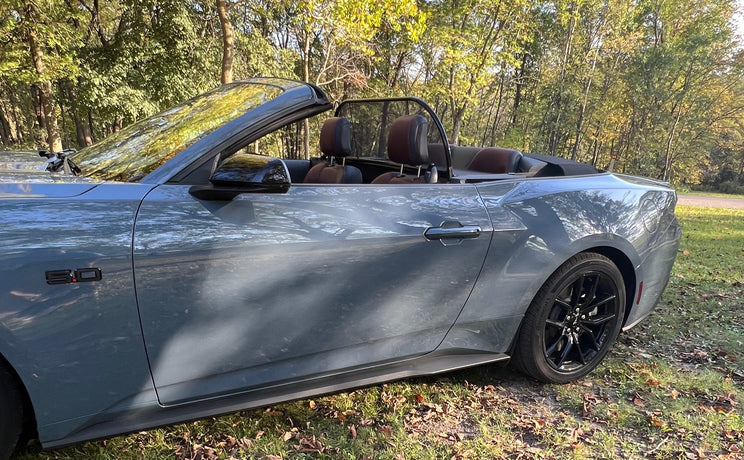 2024 Ford Mustang Wind Screen Deflector - Convertibles WITHOUT Light Bar