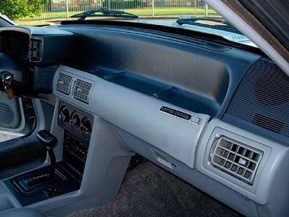 1984-1990 Ford Capri ASC McLaren 4 3/8" Limited Edition Dash Emblem Chrome Black
