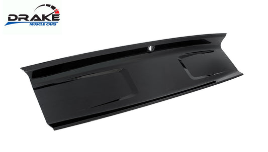 2015-2023 Mustang Scott Drake Rear Deck Lid Trunk Trim Panel Gloss Black