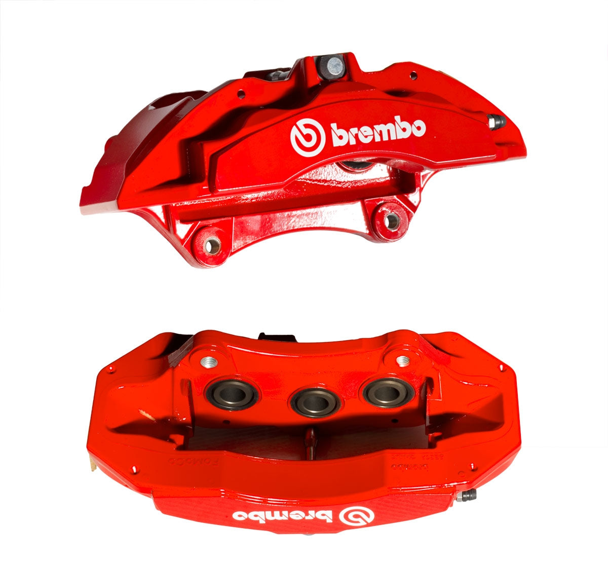 2015-2023 Mustang Bullitt Brembo Red 6 Piston Front & Rear Brake Kit Calipers