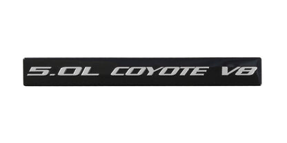 2011-2023 Ford Mustang GT & F150 5.0 Coyote V8 Emblem Chrome License Plate Frame