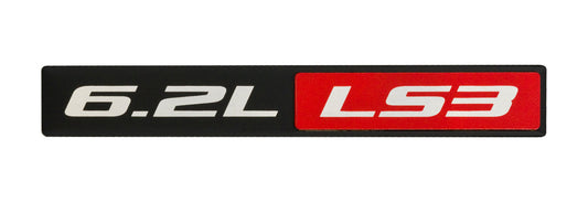 2010-2017 Chevrolet Camaro SS RS 6.2L LS3 5 3/4' Silver Black Red Emblem