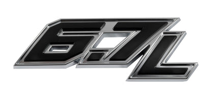 2017 Ford F250 F350 F450 Superduty 6.7L & Power Stroke Fender Emblems - 4pc Kit