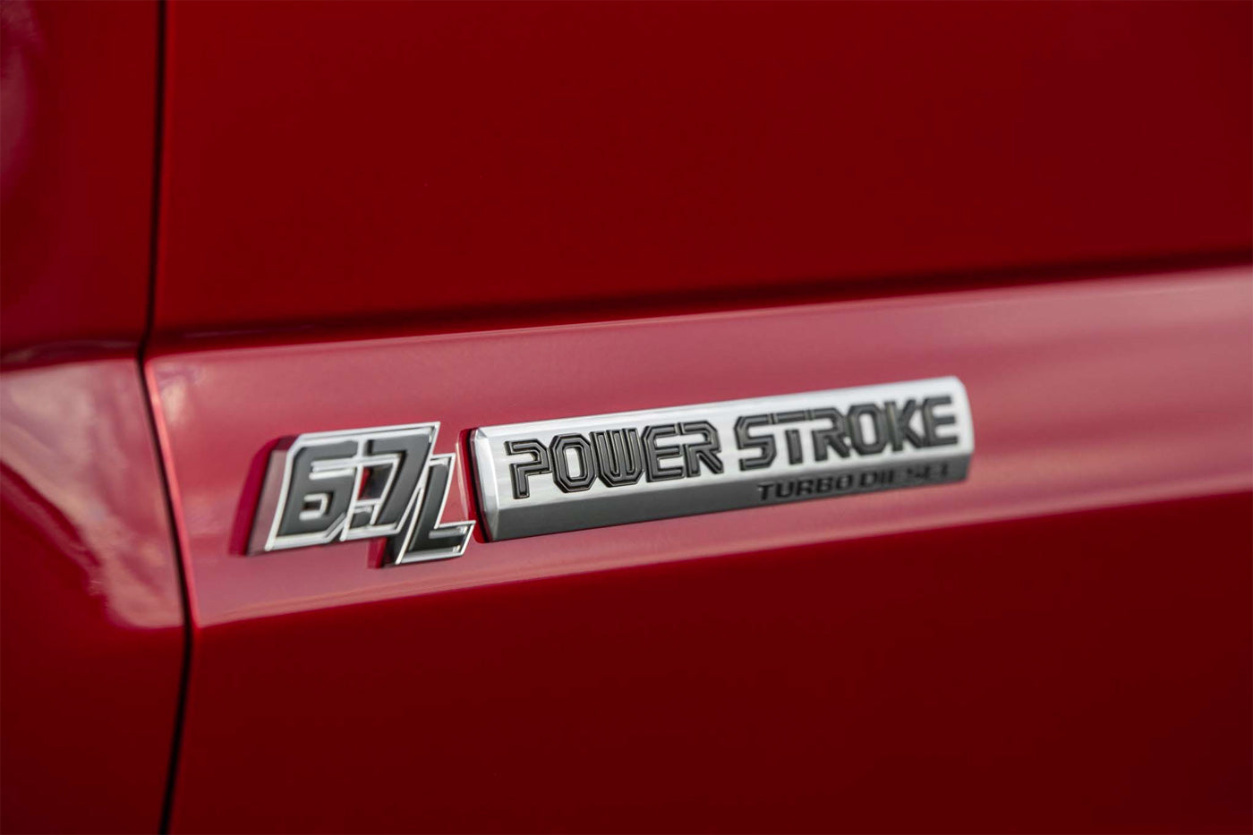2017 Ford F250 F350 F450 Superduty Power Stroke Turbo Diesel Side Fender Emblems