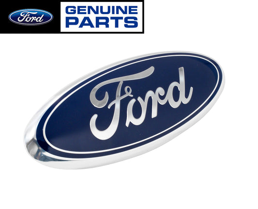 2007-2012 Edge Flex Taurus X Genuine Ford OEM 9" Front Blue Oval Grille Emblem