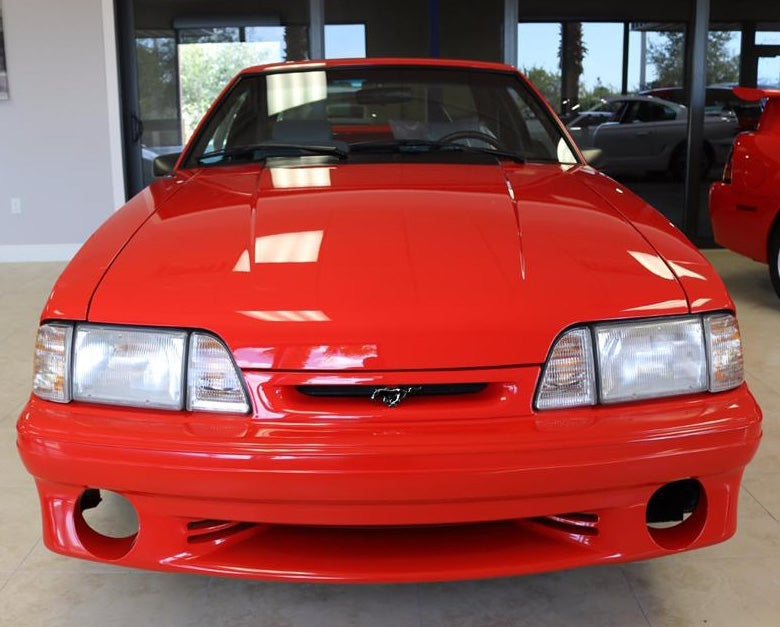 1993 Ford Mustang SVT Cobra Front Center Grille Black Running Horse Pony Emblem