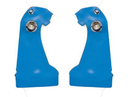 1999-2004 Mustang Cobra SVT Red Eye Snake 4pc Fender, Trunk, & 4" Grille Emblems