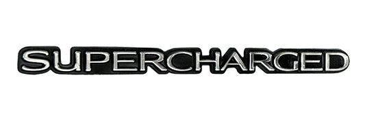 Chevy Chevrolet Corvette Camaro Supercharged Chrome 5.5' Emblem
