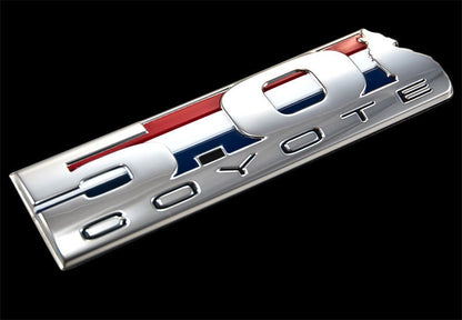 2011-2014 Mustang GT Ford F-150 Boss 302 5.0 Coyote Chrome Red White Blue Emblem