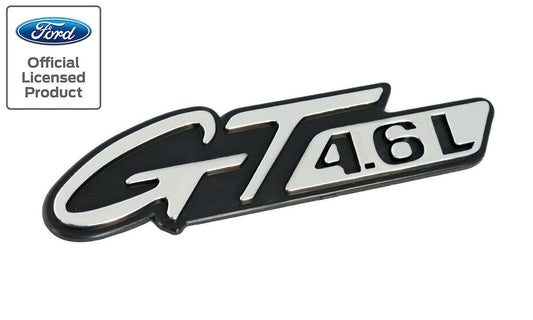 1996-1998 Mustang GT 4.6L Chrome & Black Fender Side Emblem Badge