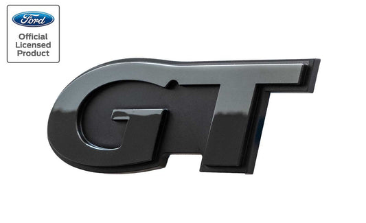 1999-2004 Ford Mustang GT Two Tone Gloss & Matte Black Fender Side Trunk Emblem