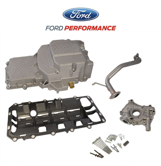 2011-2022 Mustang GT 5.0L Ford M-6675-M52S Engine Oil Pump & Pan