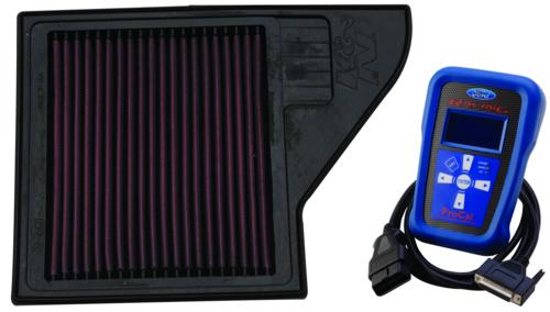 2011-2014 Mustang GT 5.0 Ford Racing Performance Tuner, High Flow K&N Air Filter