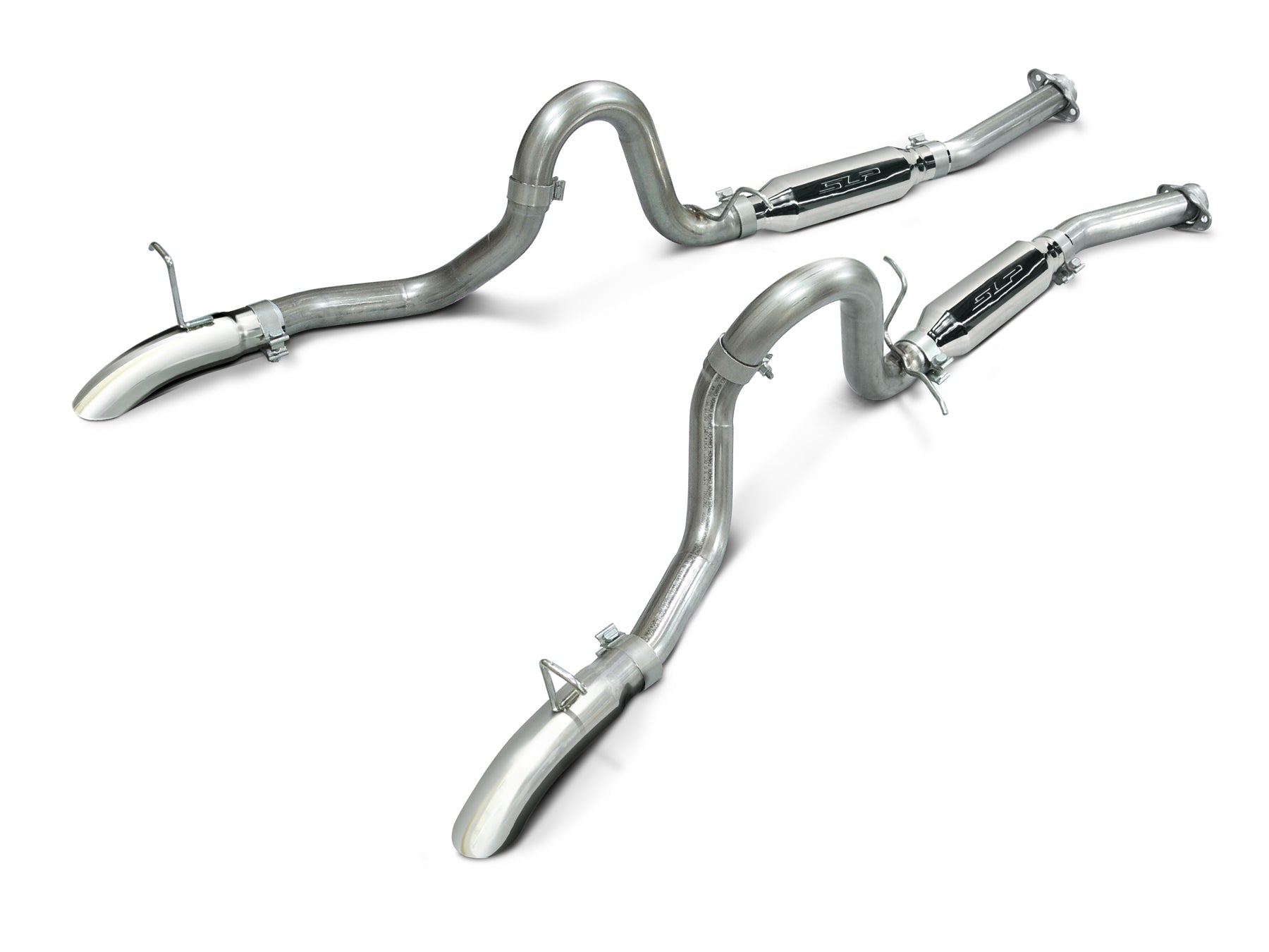 1986-1993 Mustang GT 5.0 SLP Loud Mouth Cat-Back Exhaust System w/ 3.5" Tips