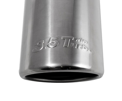 2011-2014 F150 Ecoboost 3.5 Twin Turbo 2.5" x 14" x 4.5"  Stainless Exhaust Tips