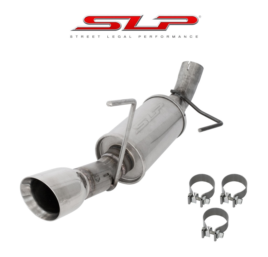 2005-2010 Mustang V6 4.0L SLP M31021 Single Side Axle Back Exhaust System w/ Tip