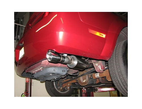 2005-2010 Mustang V6 4.0L SLP M31021 Single Side Axle Back Exhaust System w/ Tip