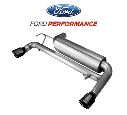 2021-2023 Bronco 2.7L Ford OEM M-5230-BR7SB Axle Back Dual Exhaust w Black Tips