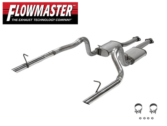 1986-1993 Mustang LX 5.0L Flowmaster FlowFX Cat Back 2.5" Exhaust Muffler System