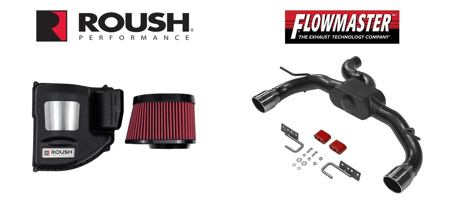 2021-2024 Bronco Flowmaster Outlaw Axle Back Exhaust & Roush Cold Air ...