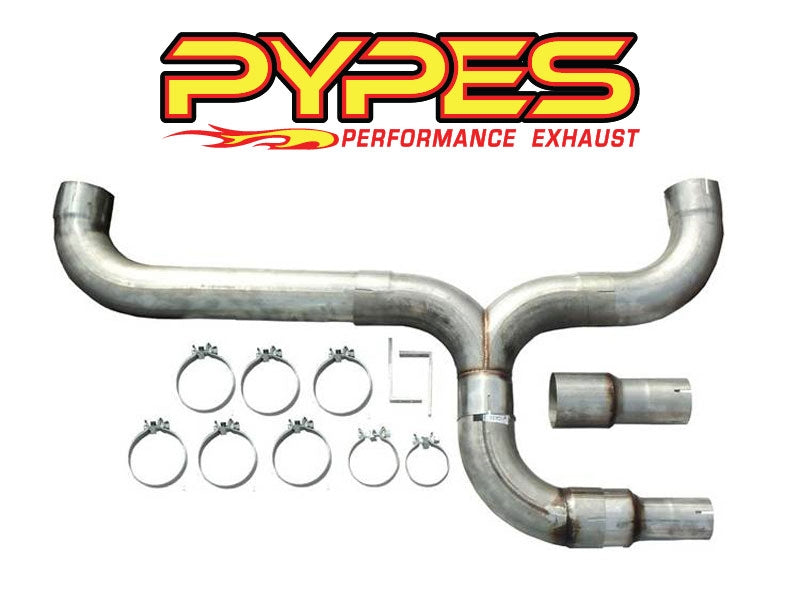 Pypes Performance Exhaust STD005 5" Diesel Dual Exit Stack Splitter Kit