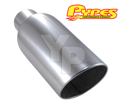 Diesel Truck 5" In 8"' Out 18" Long Polished Stainless Steel Exhaust Tip