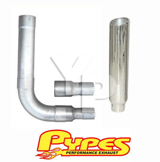 Ford Truck 7.3 Powerstroke Super Duty Diesel 7" PYPES Stack Kit Stainless