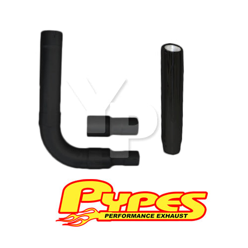 Black Truck Stack Exhaust Dodge RAM 2500 3500 Diesel 6" Stainless Pypes Kit