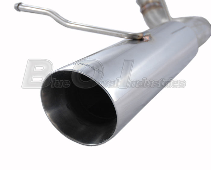 2011-2014 Mustang GT 5.0 3.0" Exhaust Pypes Bomb Axle Back Muffler Delete Kit