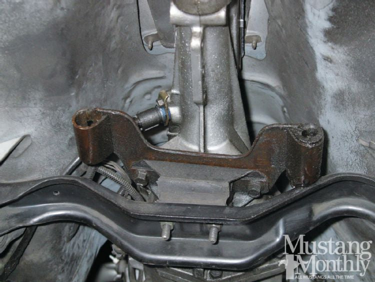 1979-1993 Mustang T5 5-Speed Manual Dual Exhaust H-Pipe  Hanger Mount Bracket