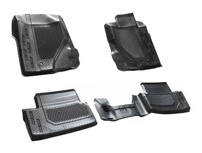 2021-2023 Bronco 2-Door OEM Front, Rear & Cargo 5pc Rubber Floor Mat Liners