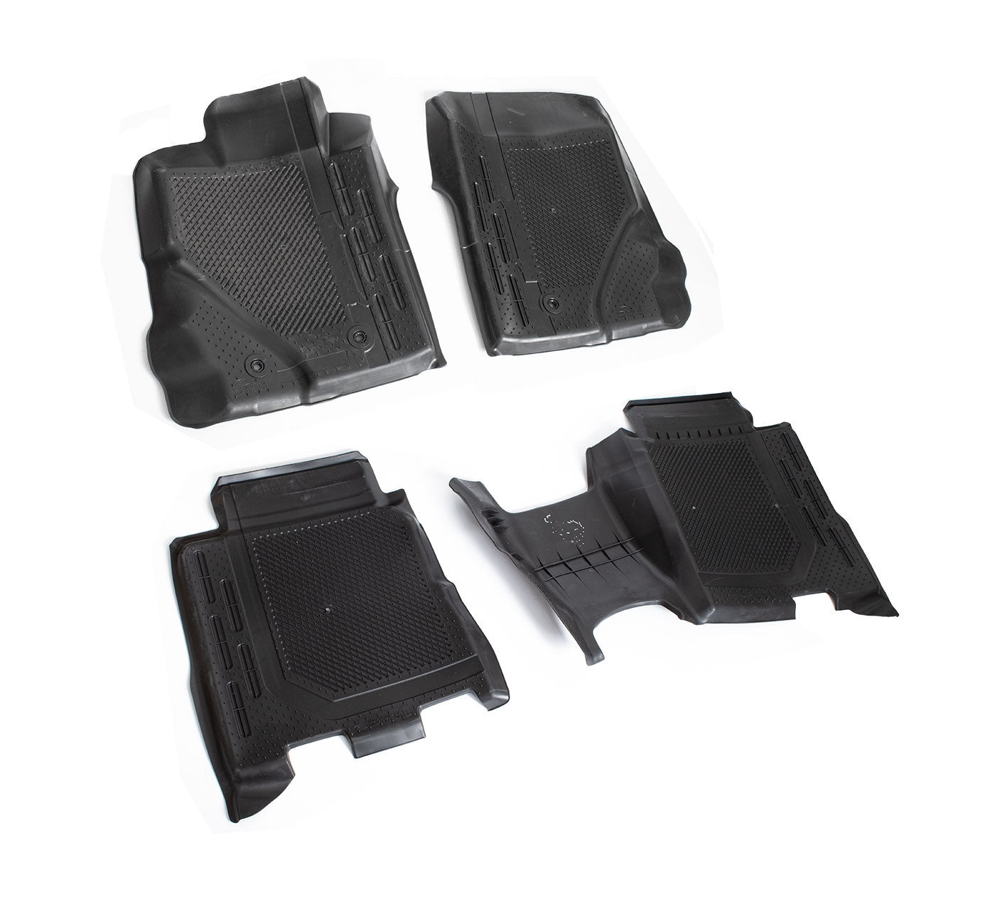 2021-2023 Bronco Raptor 4 Door OEM Front & Rear 4pc Rubber Floor Mat Liners