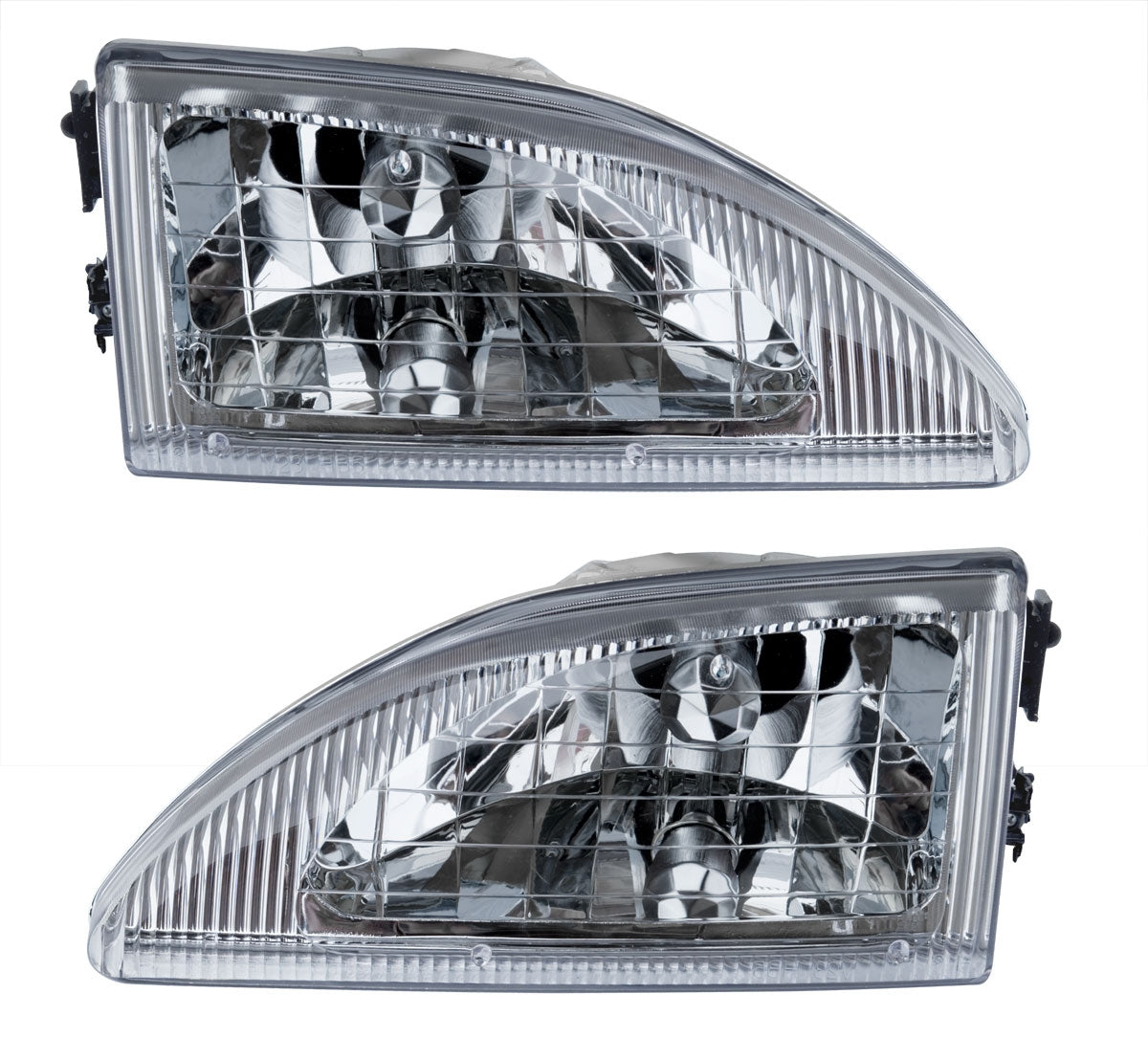 1994-1998 Ford Mustang Cobra Stock Headlights Headlamps lights LH RH PAIR