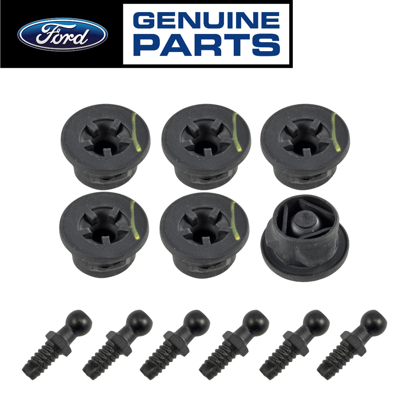 2011-2017 Ford F-150 5.0 Engine Coil Cover Rubber Grommets & Ball Studs Kit