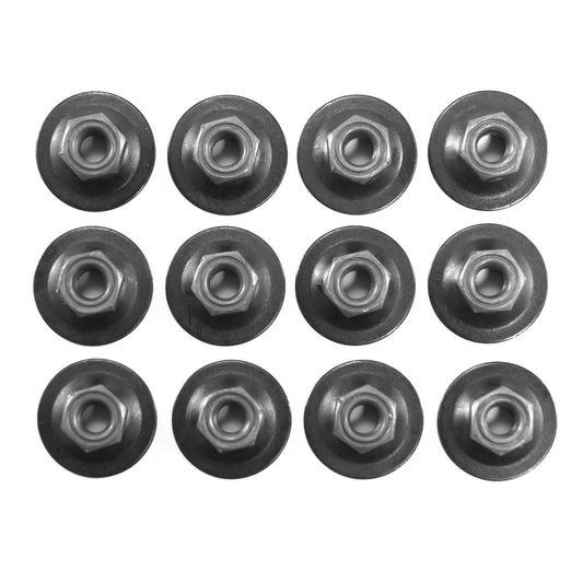 1979-1982 Mustang Tail Light Housing Retaining Hex Nuts w/ Washers - 12 pcs